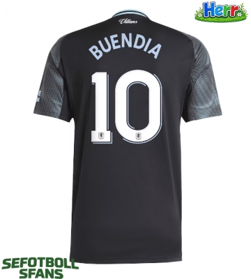Aston Villa Emiliano Buendia #10 Bortatröja 2025-26 Kortärmad